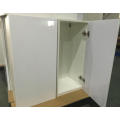 Carcasa de melamina blanca con puertas brillantes para armarios de cocina (personalizado)